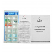 LEX RFS 201 DF White - Холодильник отдельностоящий