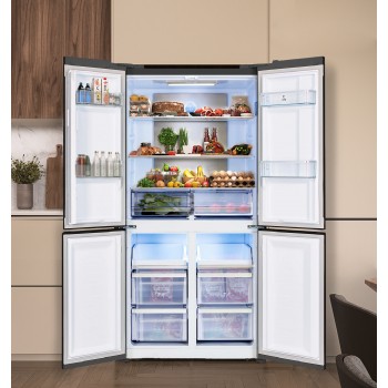 LEX LCD505MgID - Холодильник  трехкамерный отдельностоящий