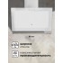 LEX Mio 600 White - Вытяжка кухонная наклонная