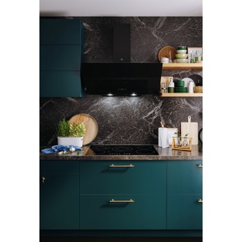 LEX ARIA 900 BLACK - Вытяжка кухонная наклонная