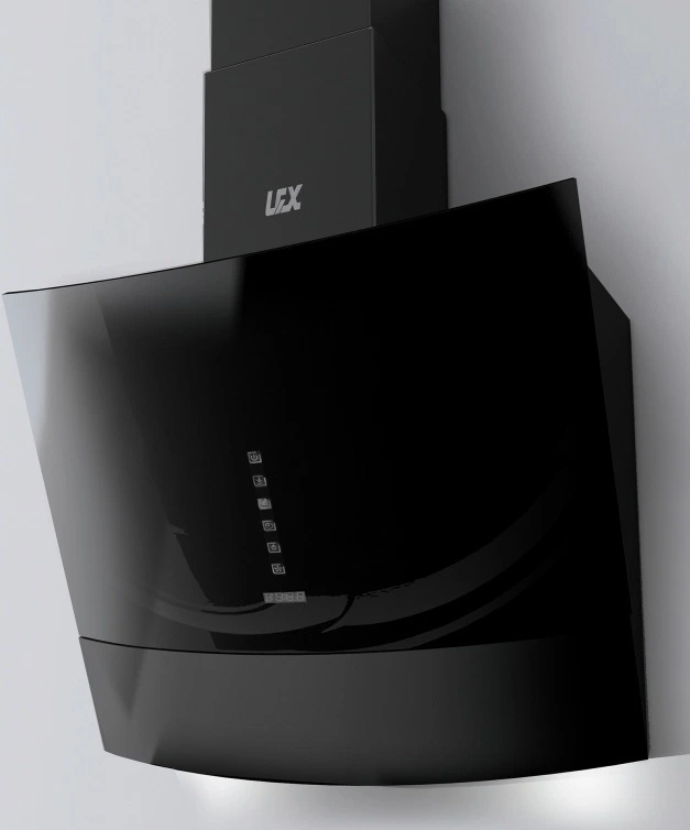 Наклонная вытяжка LEX Tata 900 Black