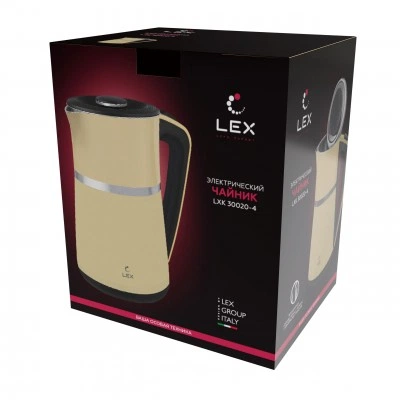 Электрический чайник LEX LXK 30020-4 Электрический чайник LEX LXK 30020-4