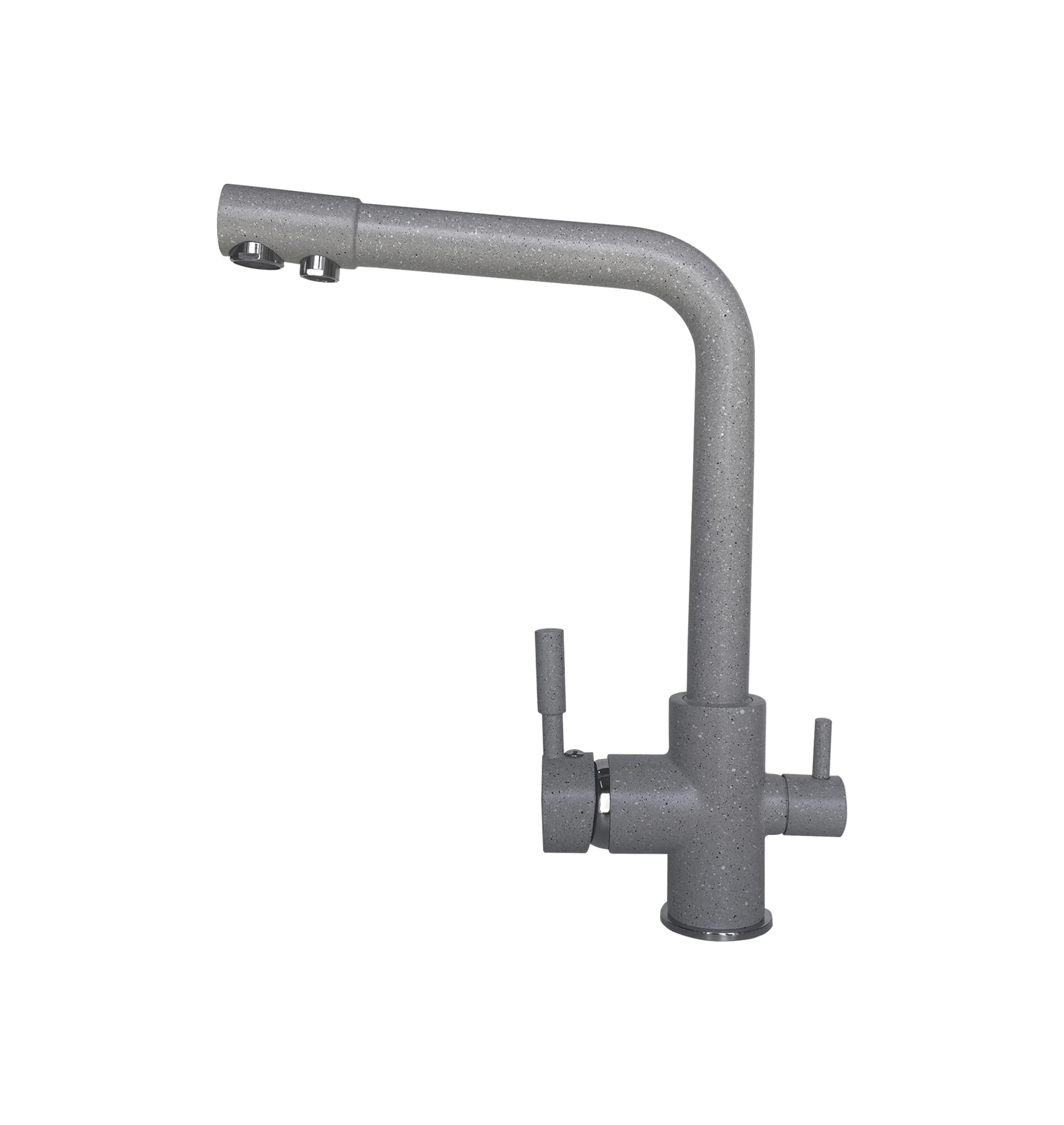 Кухонный смеситель LEX Biferno M Space Gray