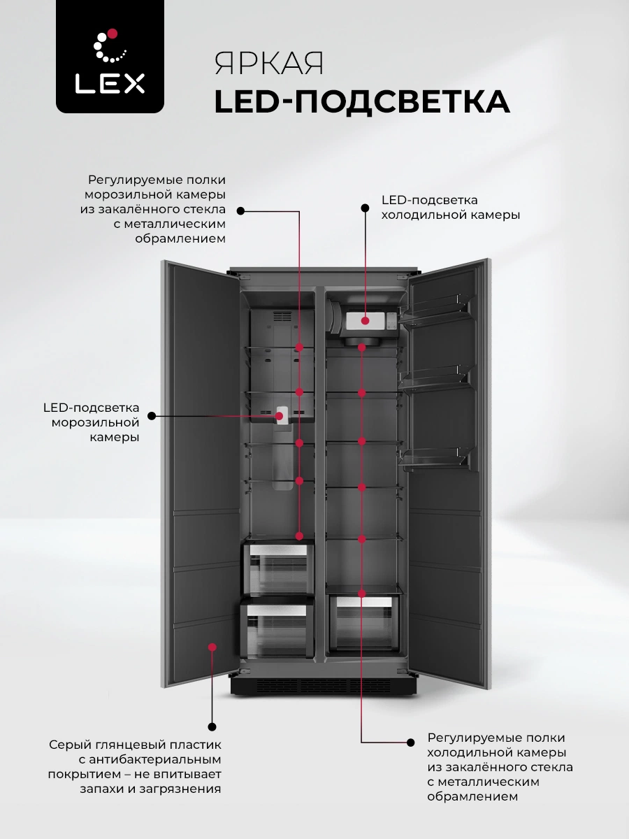 LEX LBI400SB Grey — изображение 5