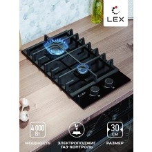 Газовая варочная панель LEX GVG 321 BL
