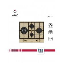 Газовая варочная панель LEX GVG 643C IV