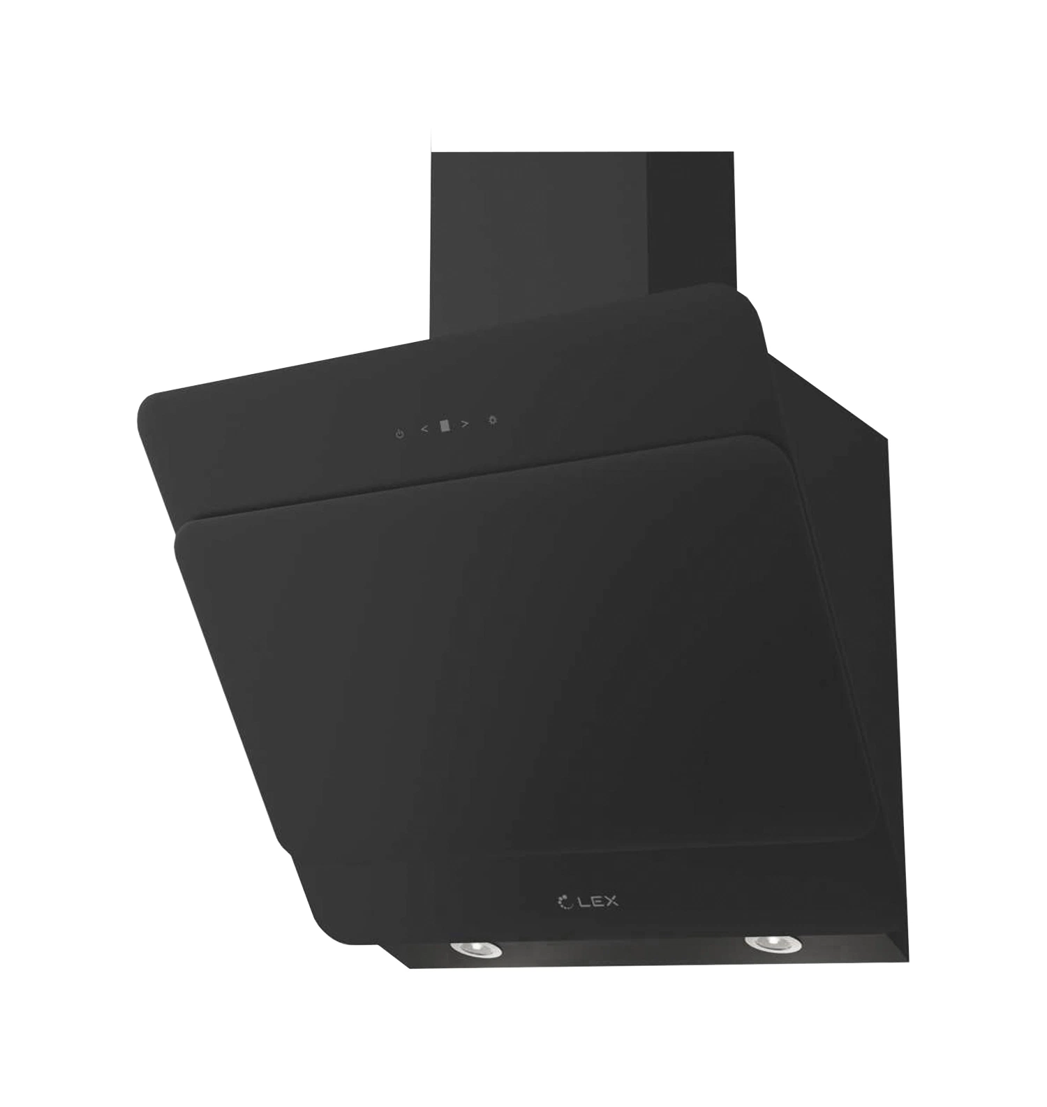 Наклонная вытяжка LEX Glass 600 Black