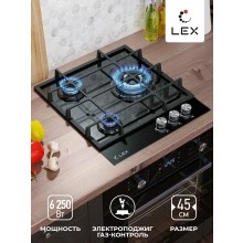 Газовая варочная панель LEX GVG 431 BL