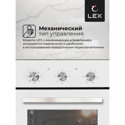 Встраиваемый духовой шкаф LEX EDM 4570 WH Встраиваемый духовой шкаф LEX EDM 4570 WH