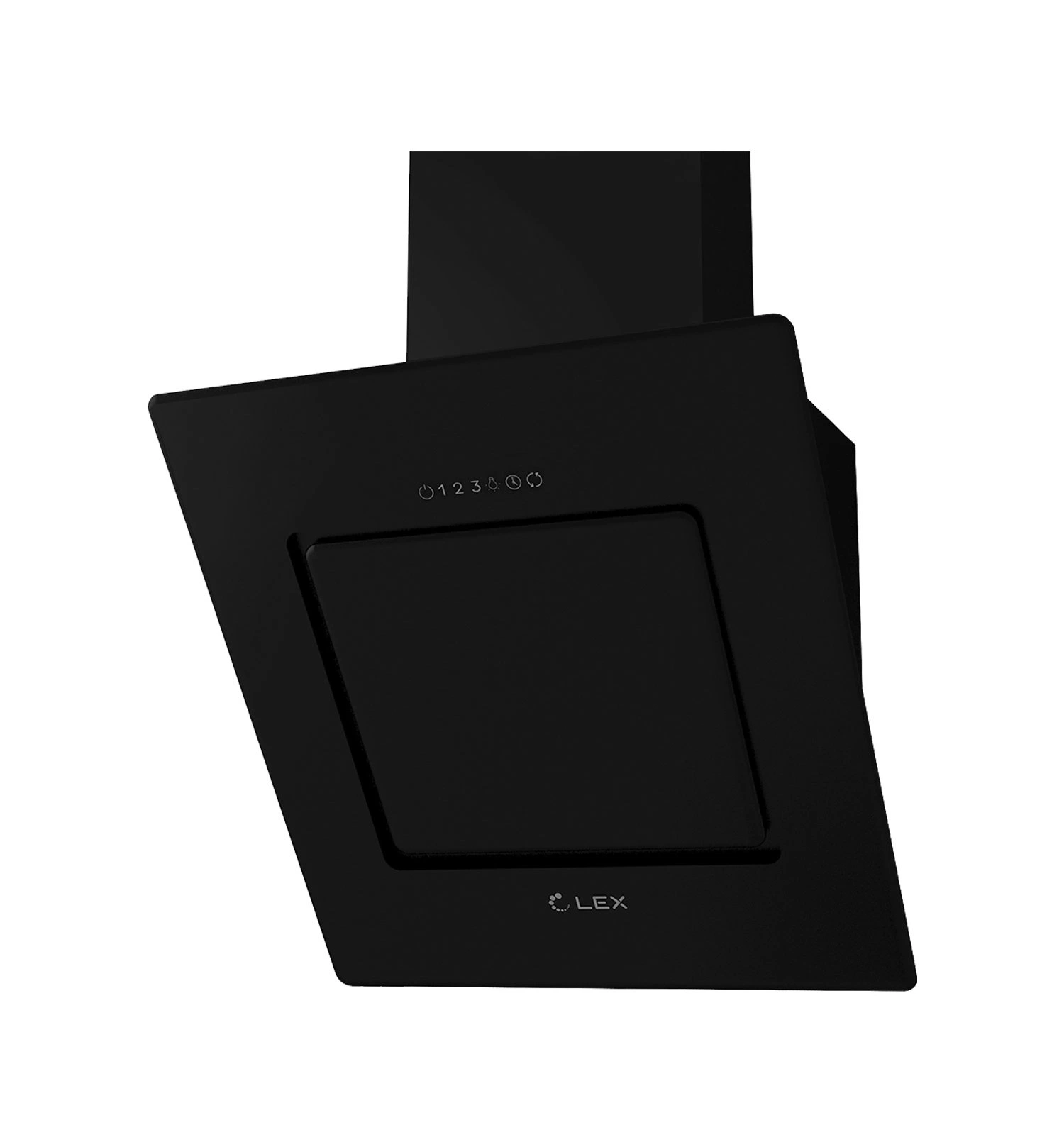 Наклонная вытяжка LEX Leila 600 Black