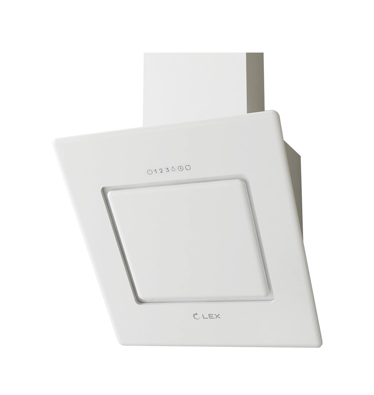 Наклонная вытяжка LEX Leila 600 White