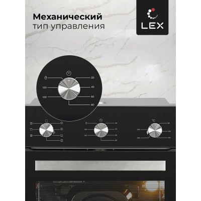Встраиваемый духовой шкаф LEX EDM 073 BL Встраиваемый духовой шкаф LEX EDM 073 BL