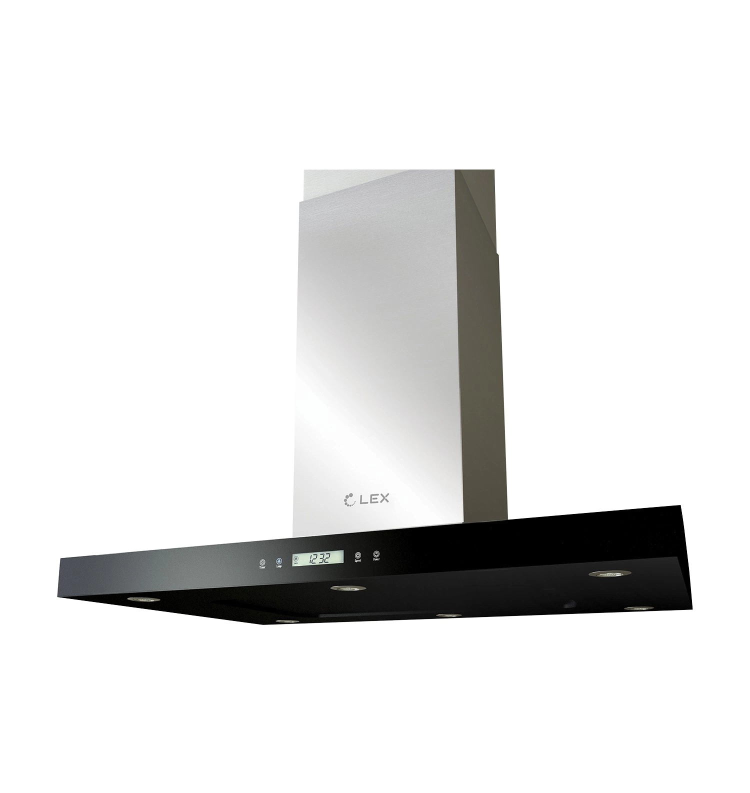 Островная вытяжка LEX Solaris Isola 900 Black