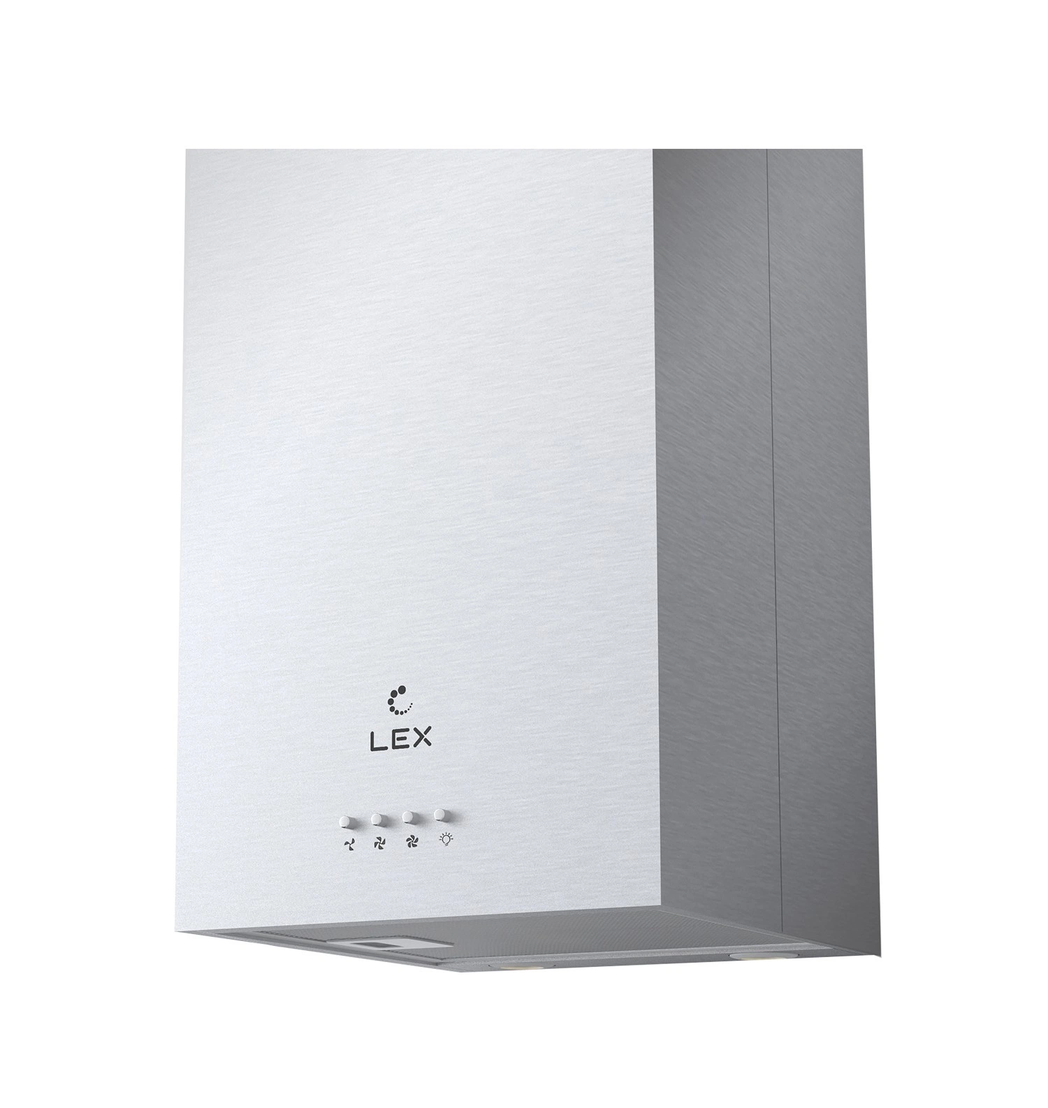 Островная вытяжка LEX Tubo Quattro Isola 350 Inox