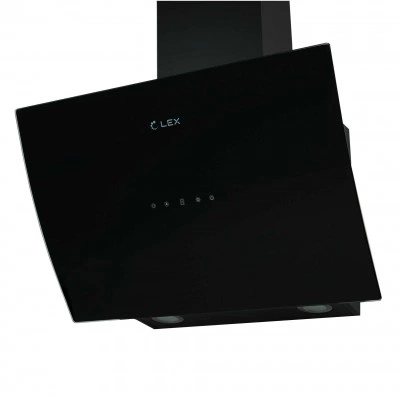 Наклонная вытяжка LEX Plaza 600 Black Наклонная вытяжка LEX Plaza 600 Black