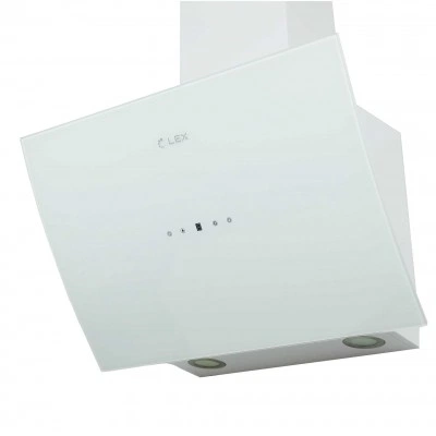 Наклонная вытяжка LEX Plaza 600 White Наклонная вытяжка LEX Plaza 600 White