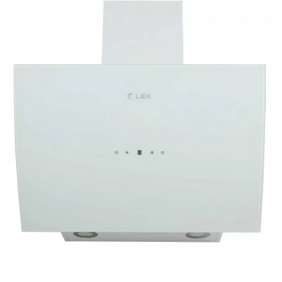 Наклонная вытяжка LEX Plaza 600 White Наклонная вытяжка LEX Plaza 600 White