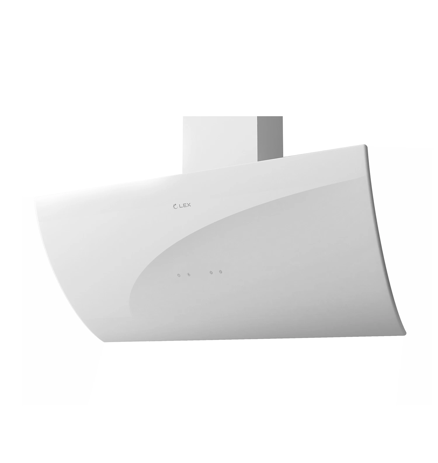 Наклонная вытяжка LEX Plaza 900 White