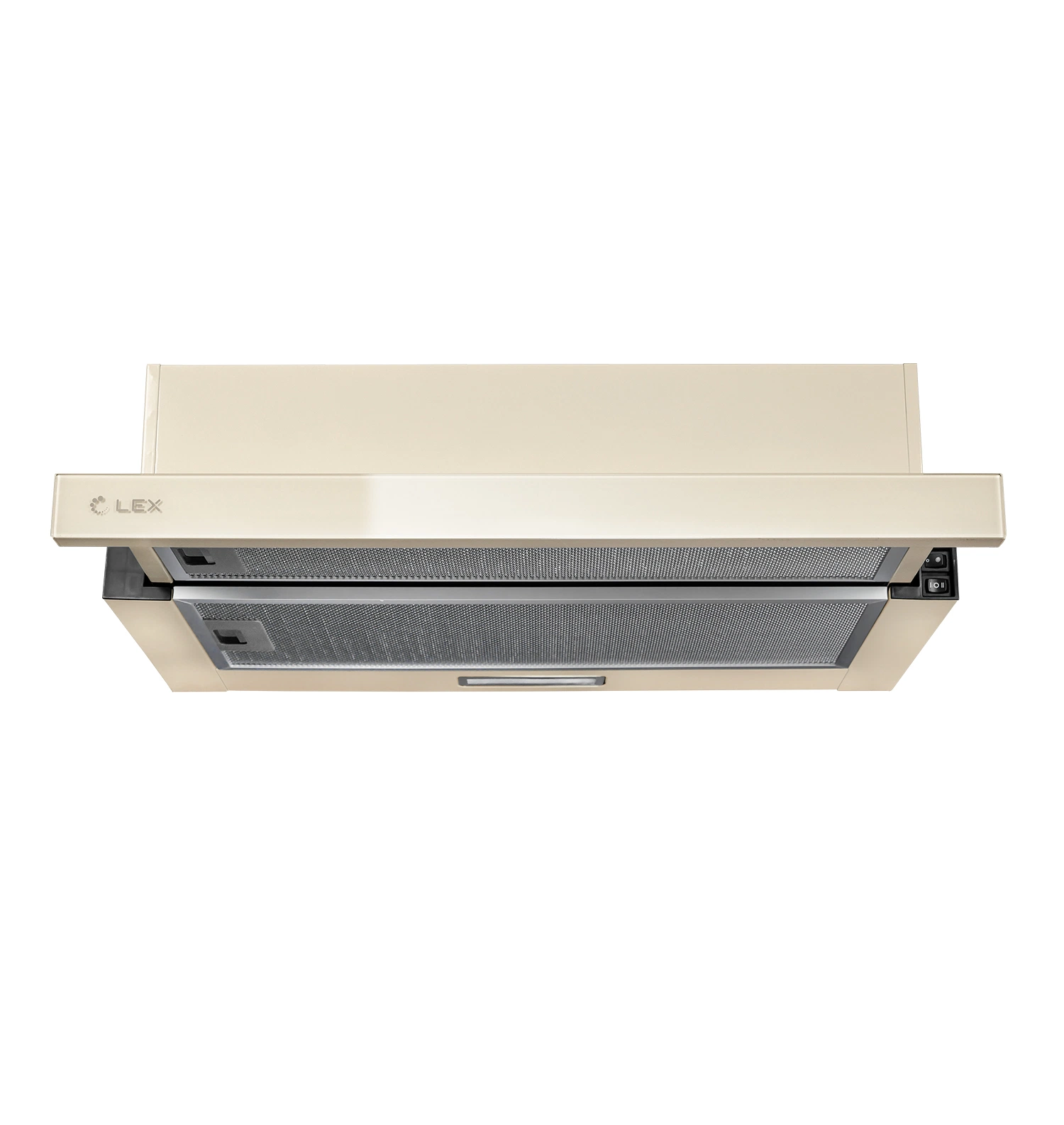 Встраиваемая вытяжка LEX Hubble G 2M 600 Ivory Light Белый антик
