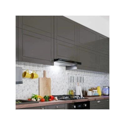 Вытяжка кухонная встраиваемая LEX HIDE 600 BLACK