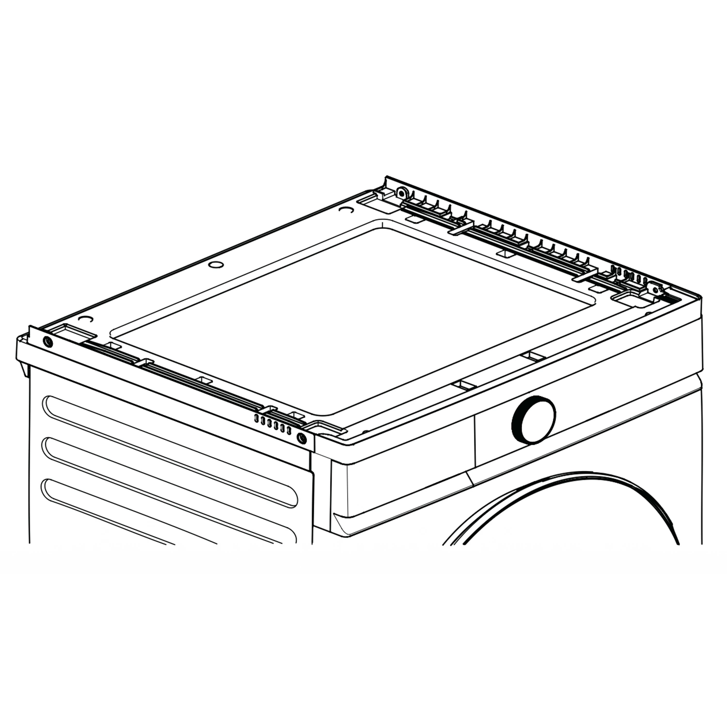 Соединительная панель LEX Shelf MAGNA WH