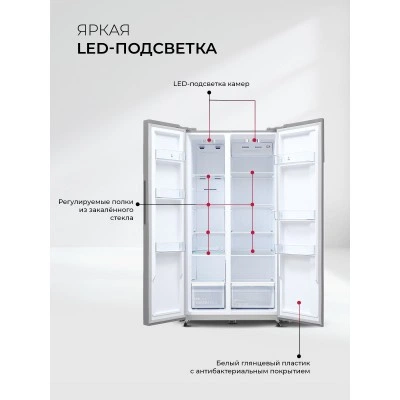 Холодильник LEX LSB530DsID Холодильник LEX LSB530DsID