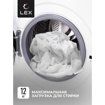 Стиральная машина LEX LWM12012WBlID Стиральная машина LEX LWM12012WBlID