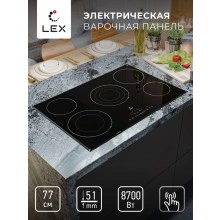 Электрическая варочная панель LEX EVH 772A BL