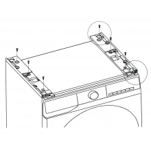 Соединительная панель LEX WM07WH shelf duo
