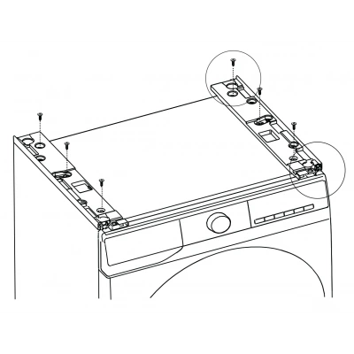 Соединительная панель LEX WM07WH shelf duo Соединительная панель LEX WM07WH shelf duo