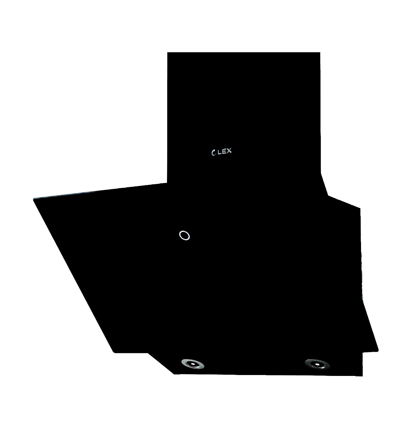Наклонная вытяжка LEX Touch 600 Black