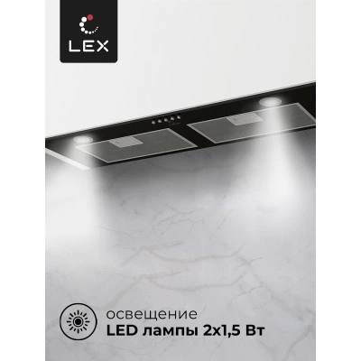Встраиваемая вытяжка LEX GS BLOC P 900 Black Встраиваемая вытяжка LEX GS BLOC P 900 Black