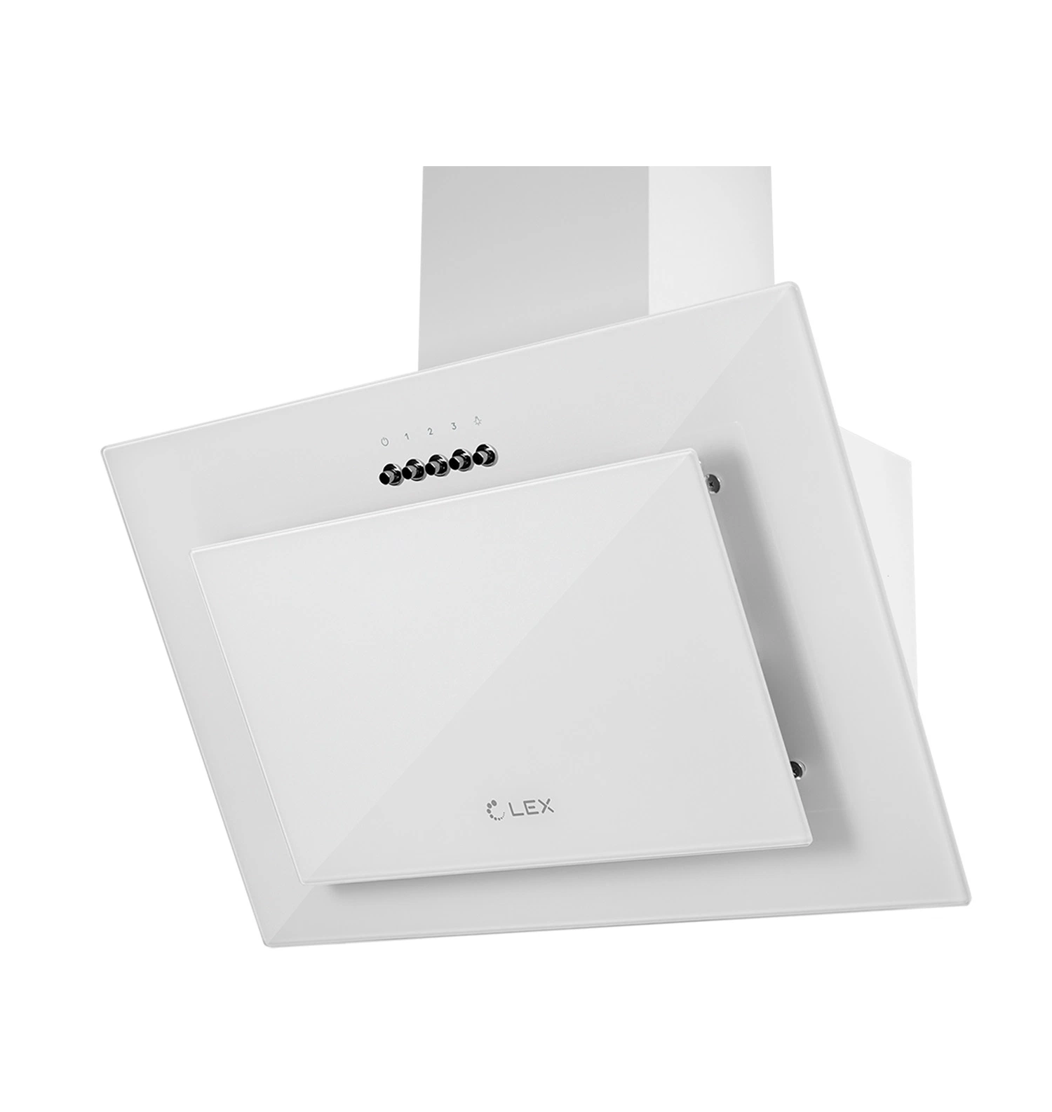 Наклонная вытяжка LEX Mika G 500 White