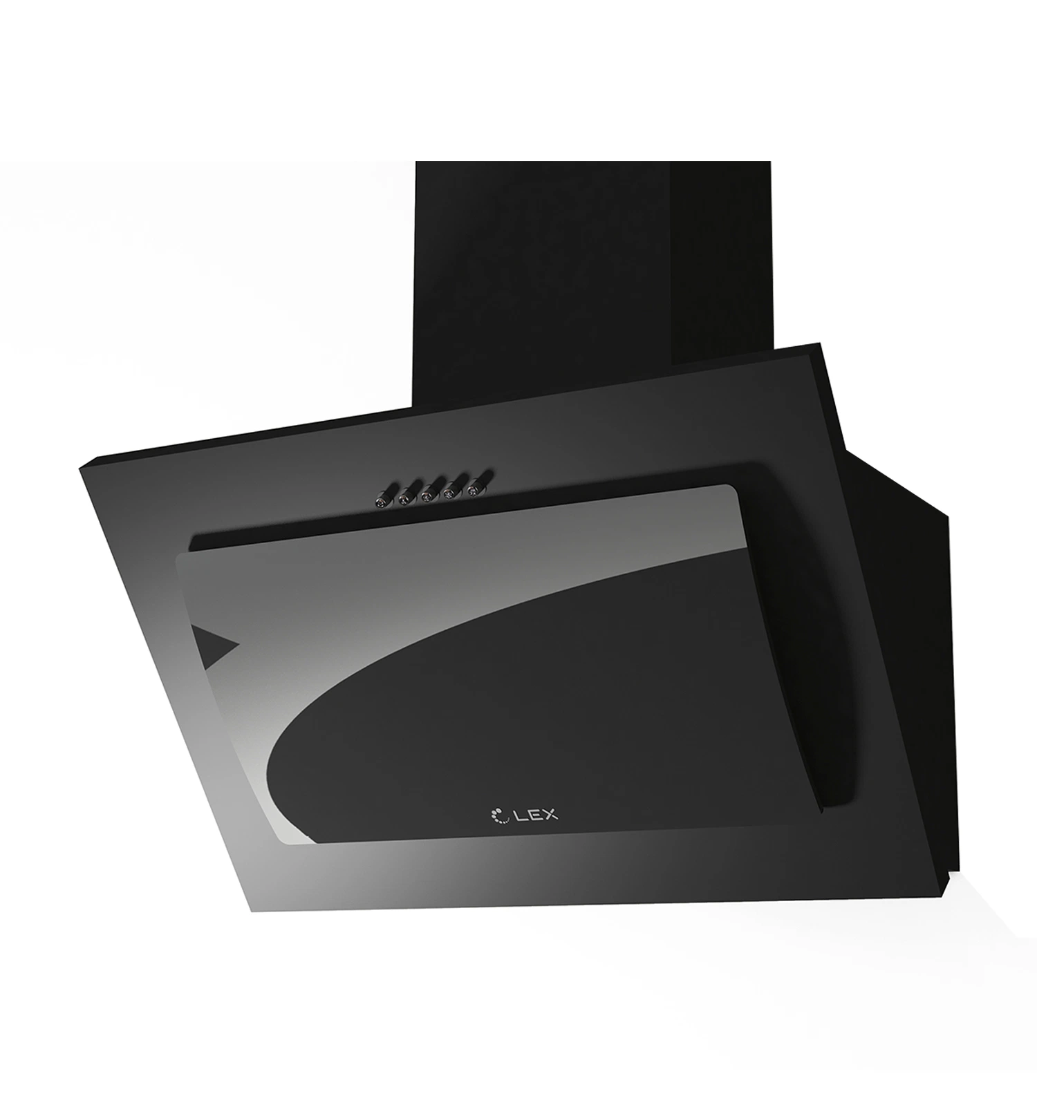 Наклонная вытяжка LEX Mika C 600 Black