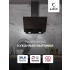 Наклонная вытяжка LEX ARIA 600 BLACK Наклонная вытяжка LEX ARIA 600 BLACK