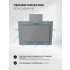 Вытяжка кухонная наклонная LEX Mio G 600 Grey Вытяжка кухонная наклонная LEX Mio G 600 Grey