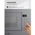 Микроволновая печь встраиваемая LEX BIMO 20.01 Grey Микроволновая печь встраиваемая LEX BIMO 20.01 Grey