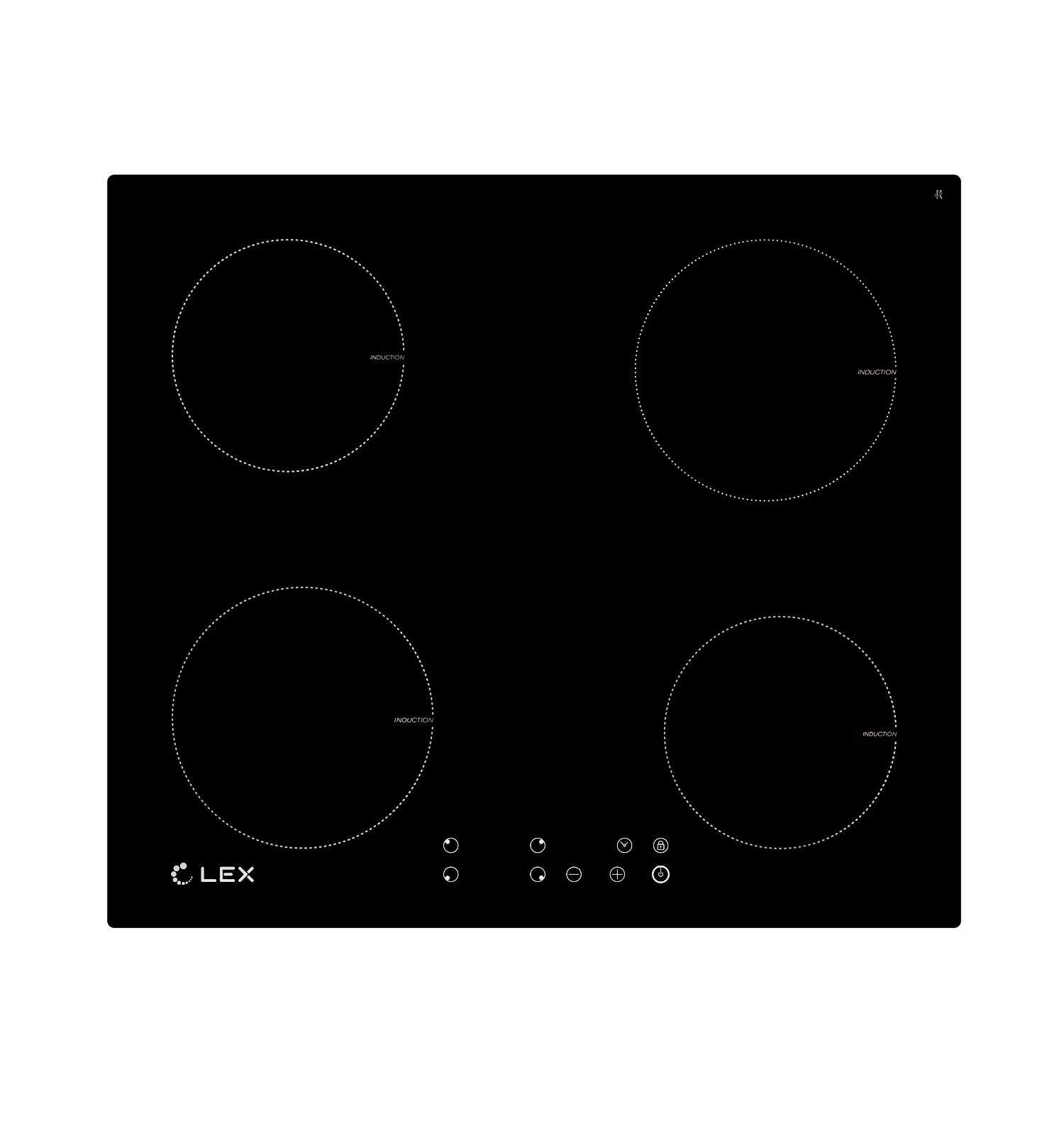 Индукционная варочная панель LEX EVI 640-1 BL
