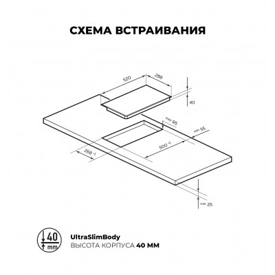 Электрическая варочная панель LEX EVH 321 BL Электрическая варочная панель LEX EVH 321 BL