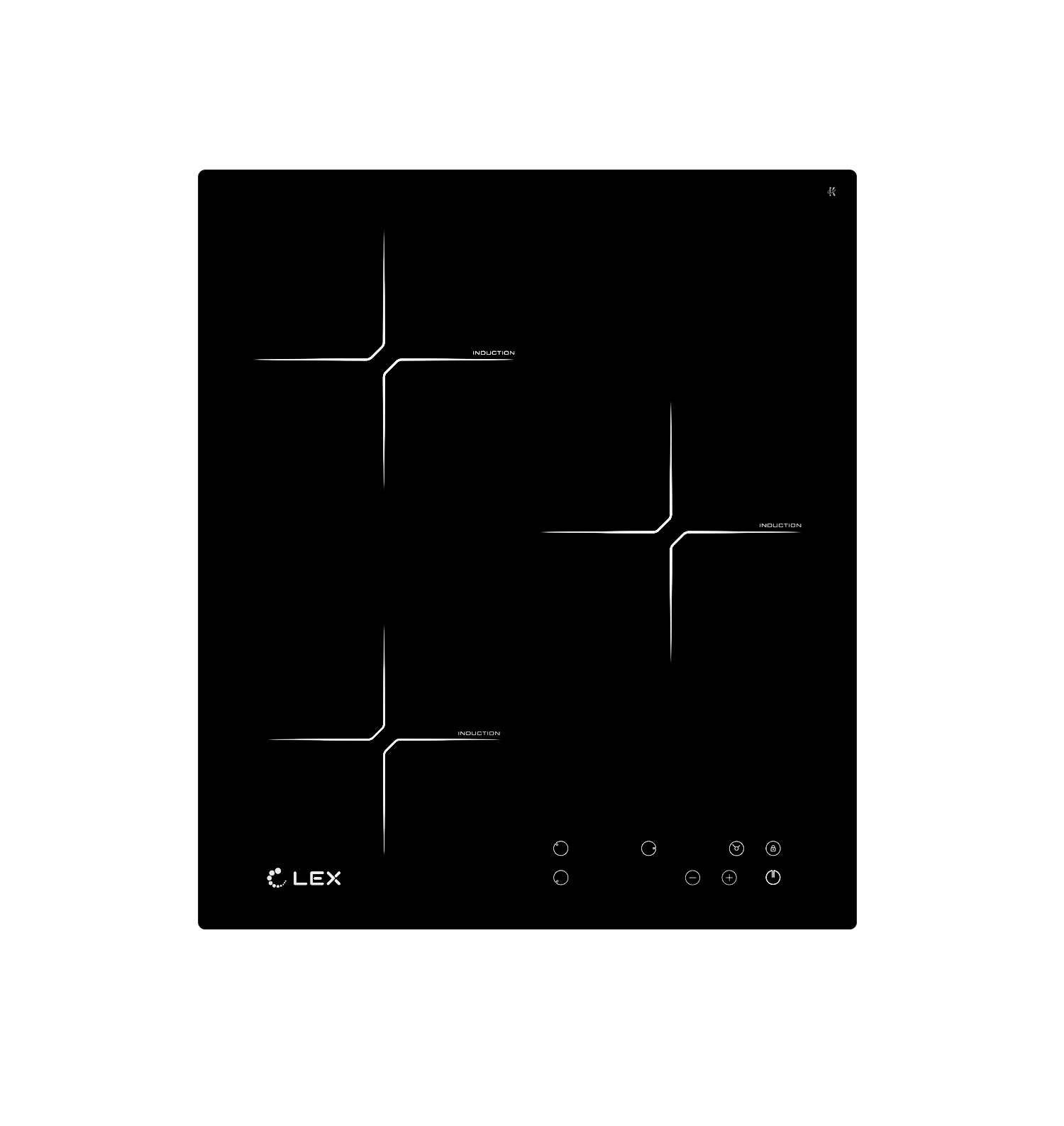 Индукционная варочная панель LEX EVI 430 BL
