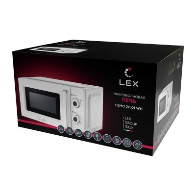 Микроволновая печь LEX FSMO 20.01 WH Микроволновая печь LEX FSMO 20.01 WH