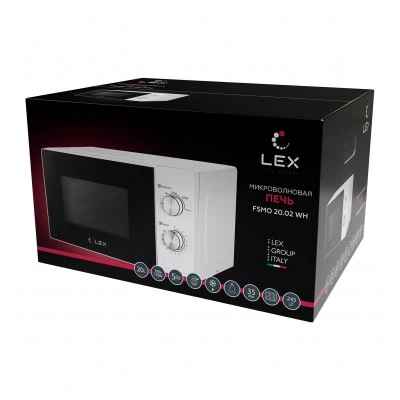 Микроволновая печь LEX FSMO 20.02 WH Микроволновая печь LEX FSMO 20.02 WH