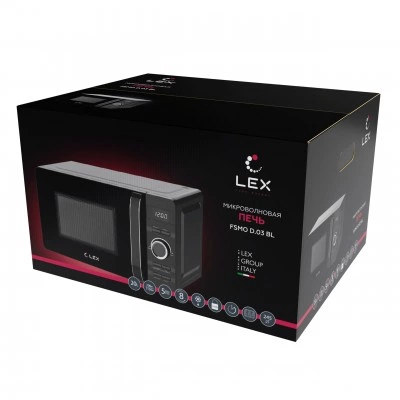 Микроволновая печь LEX FSMO D.03 BL Микроволновая печь LEX FSMO D.03 BL