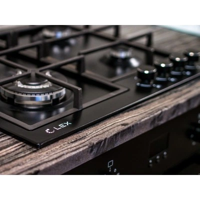 Газовая варочная панель LEX GVS 645 BL Matt Edition Газовая варочная панель LEX GVS 645 BL Matt Edition