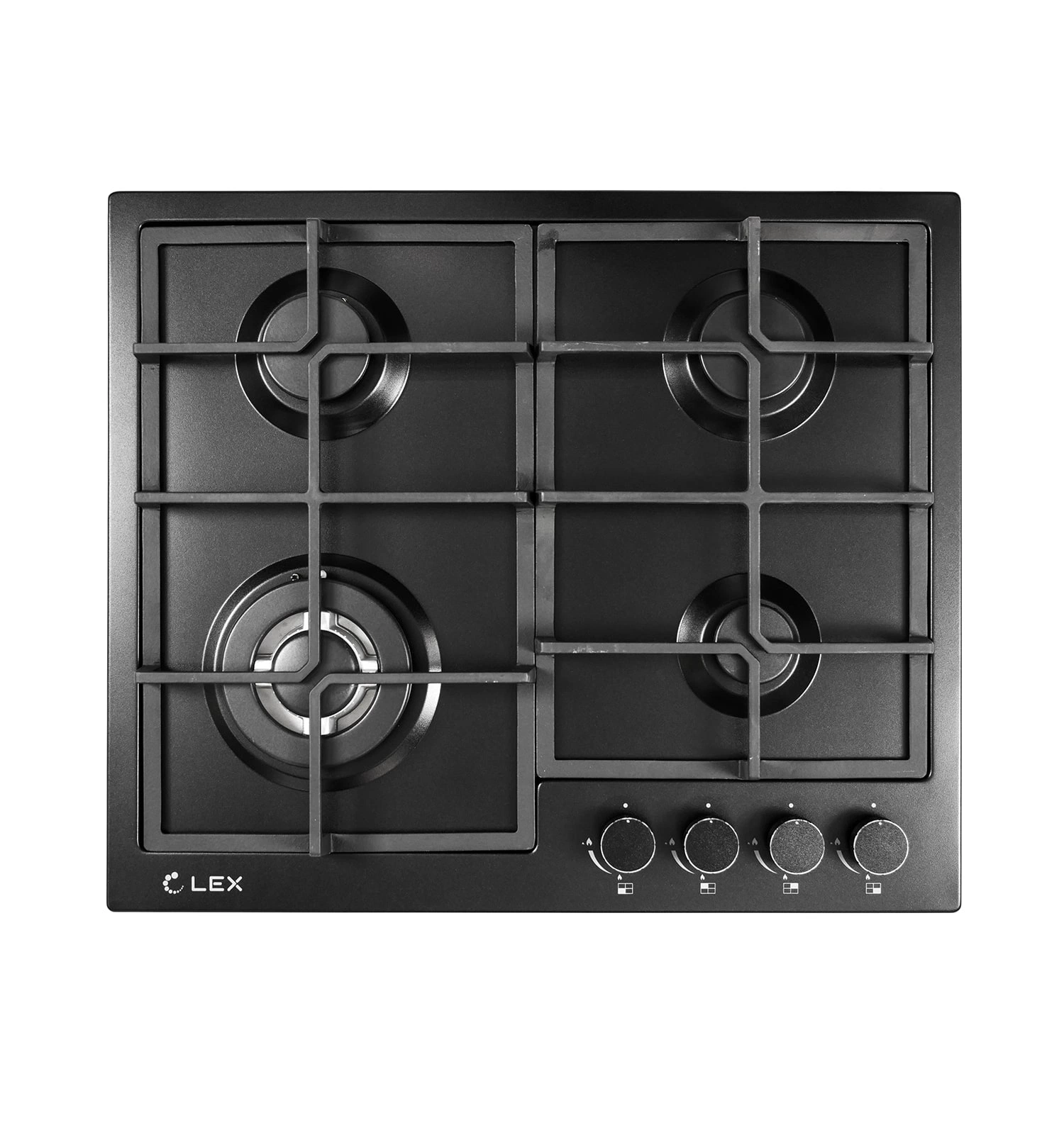 Газовая варочная панель LEX GVS 645 BL Matt Edition