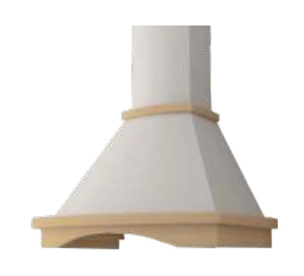 Каминная вытяжка LEX Kasia 600 в исполнении Ivory