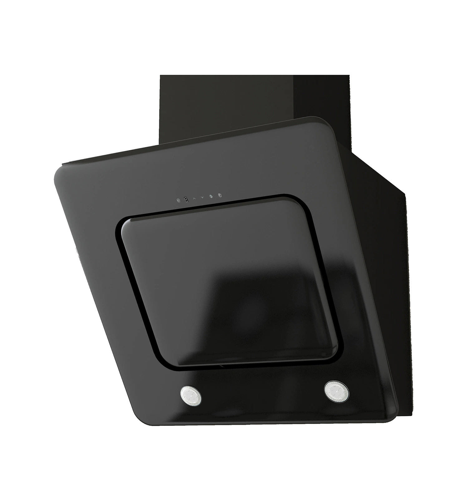 Наклонная вытяжка LEX Lucido N 900 Black