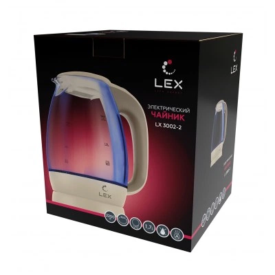 Электрический чайник LEX LX 3002-2 Электрический чайник LEX LX 3002-2