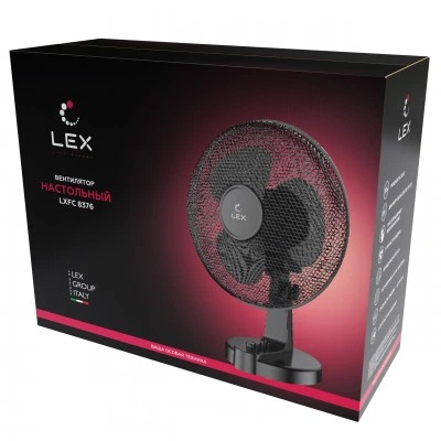 Настольный вентилятор LEX LXFC 8376 Настольный вентилятор LEX LXFC 8376
