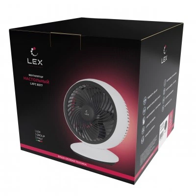 Настольный вентилятор LEX LXFC 8377 Настольный вентилятор LEX LXFC 8377